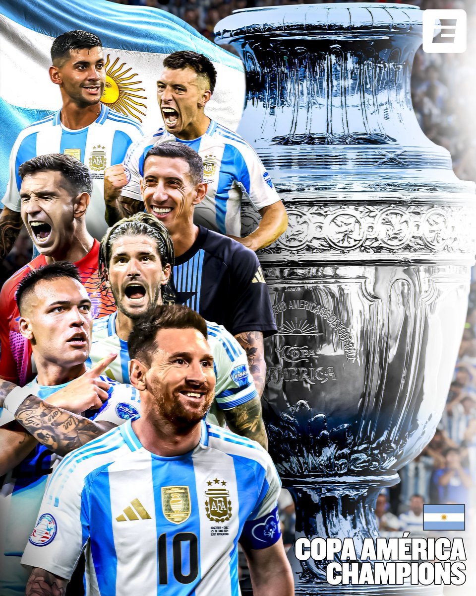 Football_Home10's tweet photo. We are the world champion ❤️ 

#argentinavscolombia #CopaAmerica2024 #CopaAmerica #CopaAmérica #CopaAmérica2024 https://t.co/1XYXpRYtwR