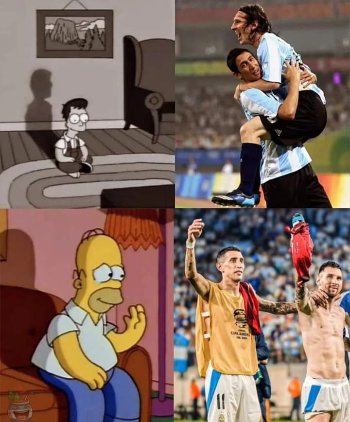 Di Maria se retira como campeón de America. 

Final feliz