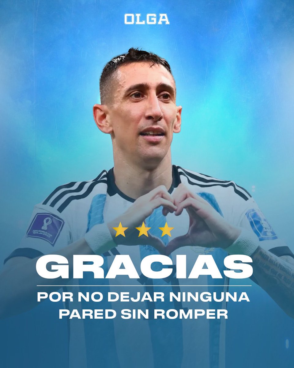 olgaenvivo's tweet photo. 🏆ARGENTINA BICAMPEONA DE AMÉRICA

Aguante Argentina, locos!!

🇦🇷Gracias Fideo por seguir corriendo al vacío y romper todas las paredes para hacer felices a millones de argentinos⭐️⭐️⭐️ https://t.co/x5gEIgiXAE