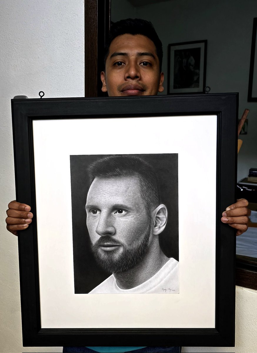 RudyNiz7's tweet photo. Terminado, dibujo a lápiz ✍️ que realicé de Leo Messi. 
Jalapa, Guatemala.

Espero les guste. 
Dale RT me ayudaría de mucho. Saludos https://t.co/3VwQHw1U7e