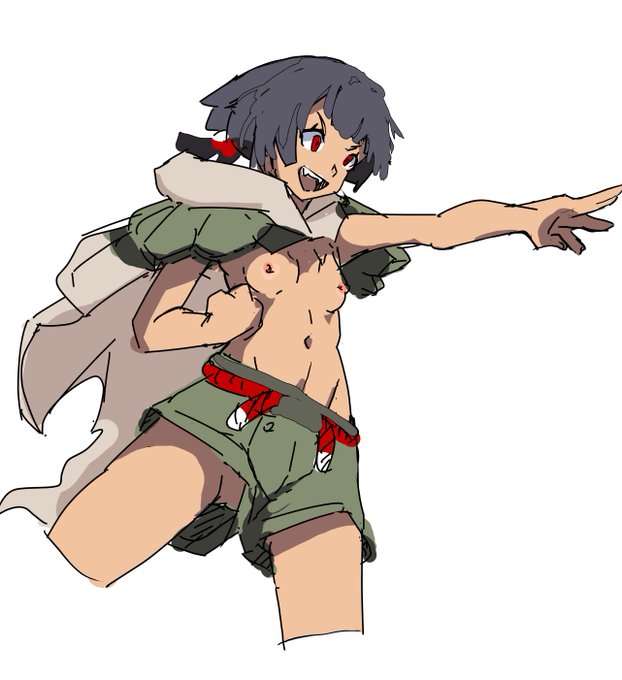 臭そうなヒガナちゃん 