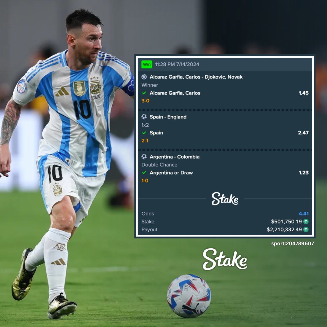 Stake.com tweet media