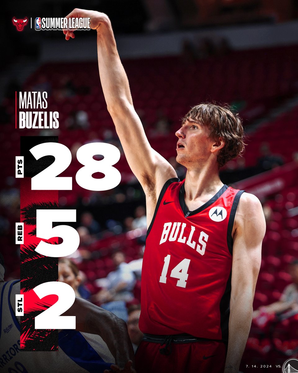 chicagobulls's tweet photo. Don't sleep on Matas Buzelis 👀 https://t.co/gNV2FKL9aR