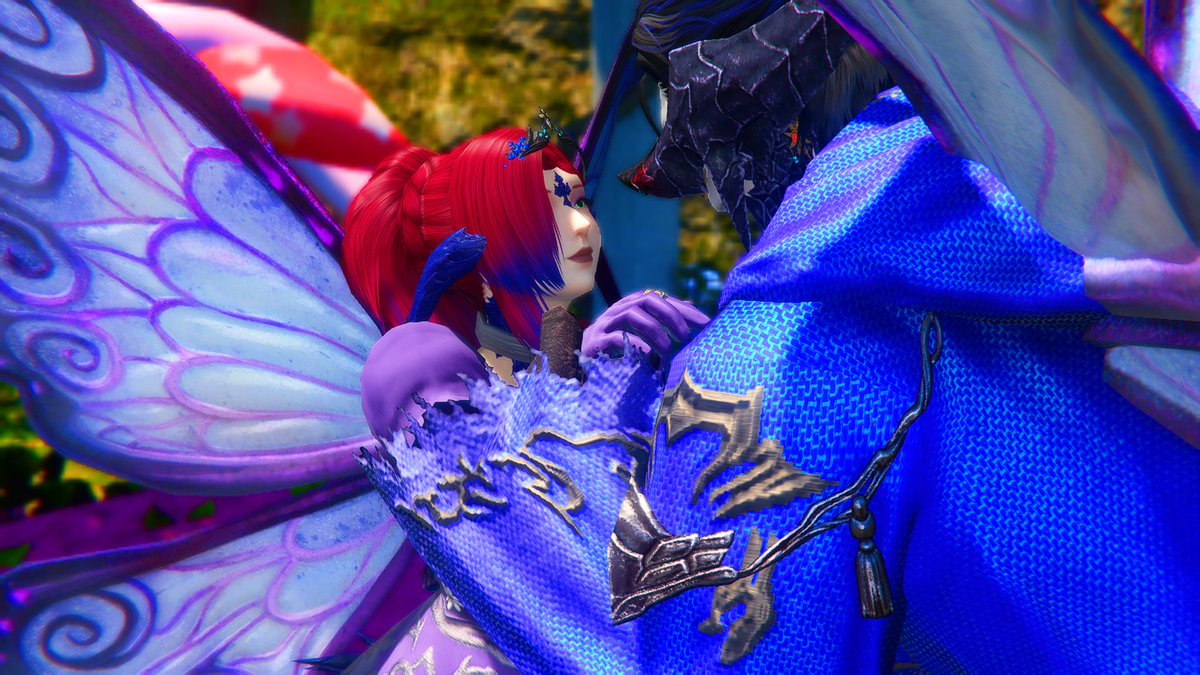 nyx_astera's tweet photo. To redeem myself for such a travesty in #gpose of both @TiarnaSilverpaw and @Hazexion at flutter. I decided to try and do a cute fairy king and princess thing.
#ventcatvenuehopping #ventcatdynamispopup #ventcatgpose https://t.co/KifOsNP0Zl