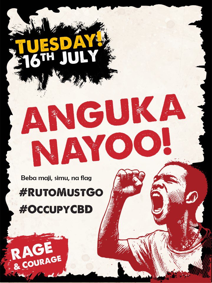 Tomorrow.

Tuesday.

16th. 

July.

#RutoMustGo