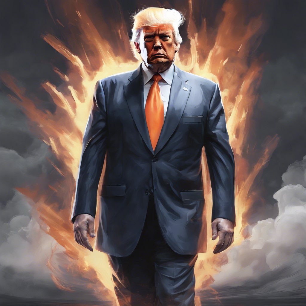 Unbeatable, unbreakable, Trump 2024.