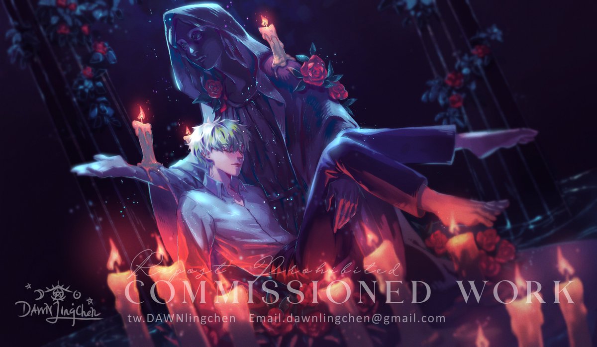 Commissioned work! #vgen #illustration