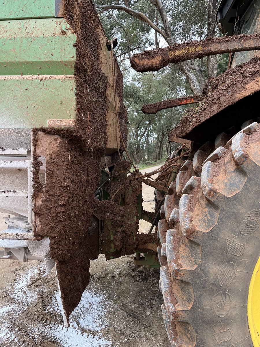 Anybody made any mudguards for an 8R tractor when linkage and quick hitch is being used on spreader ? Just looking for ideas , nowhere near as bad when duals aren’t on