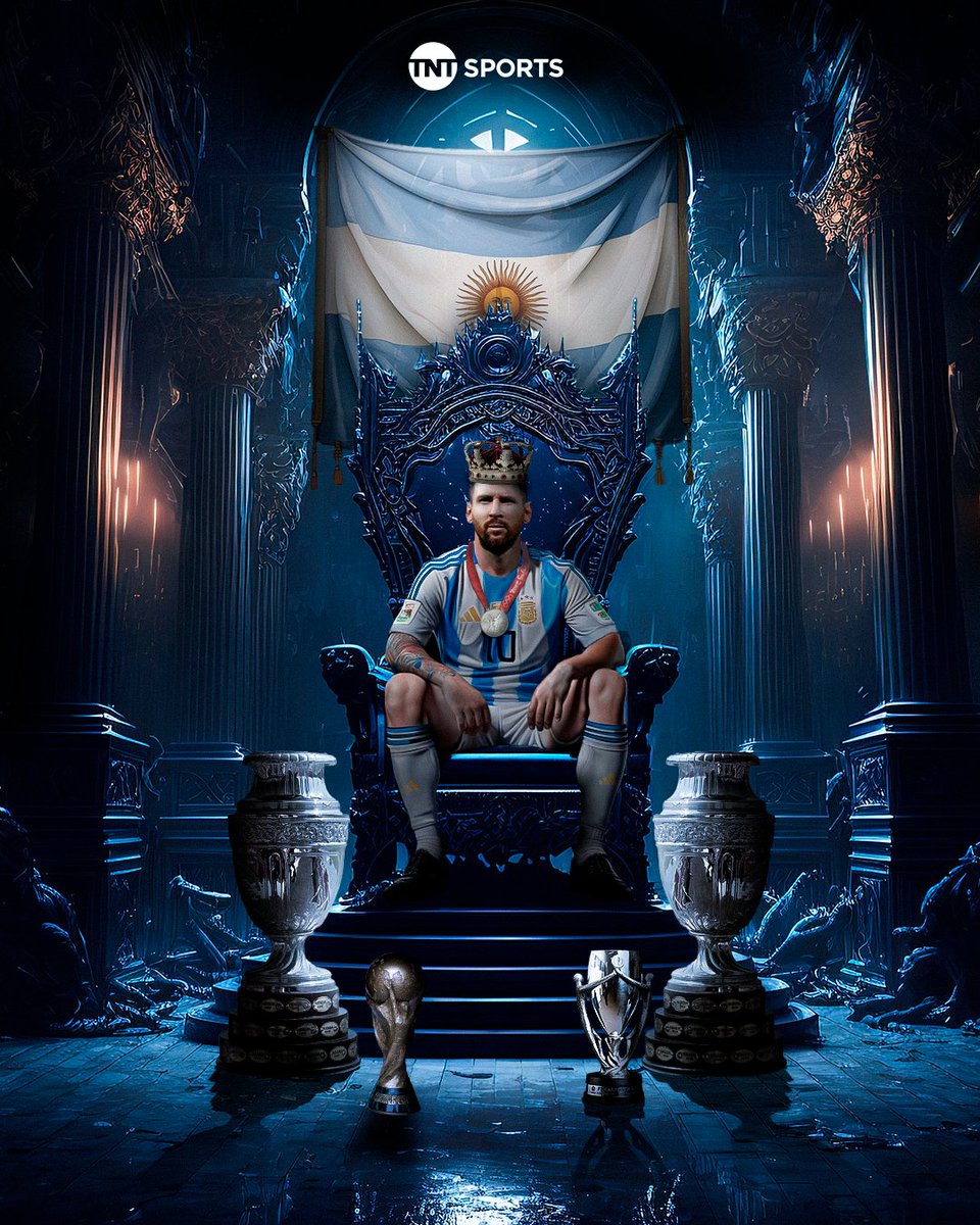 TNTSportsAR's tweet photo. 🐐🔟 La Copa América le sigue perteneciendo al GOAT, no leo lloros... https://t.co/C658I00OFQ
