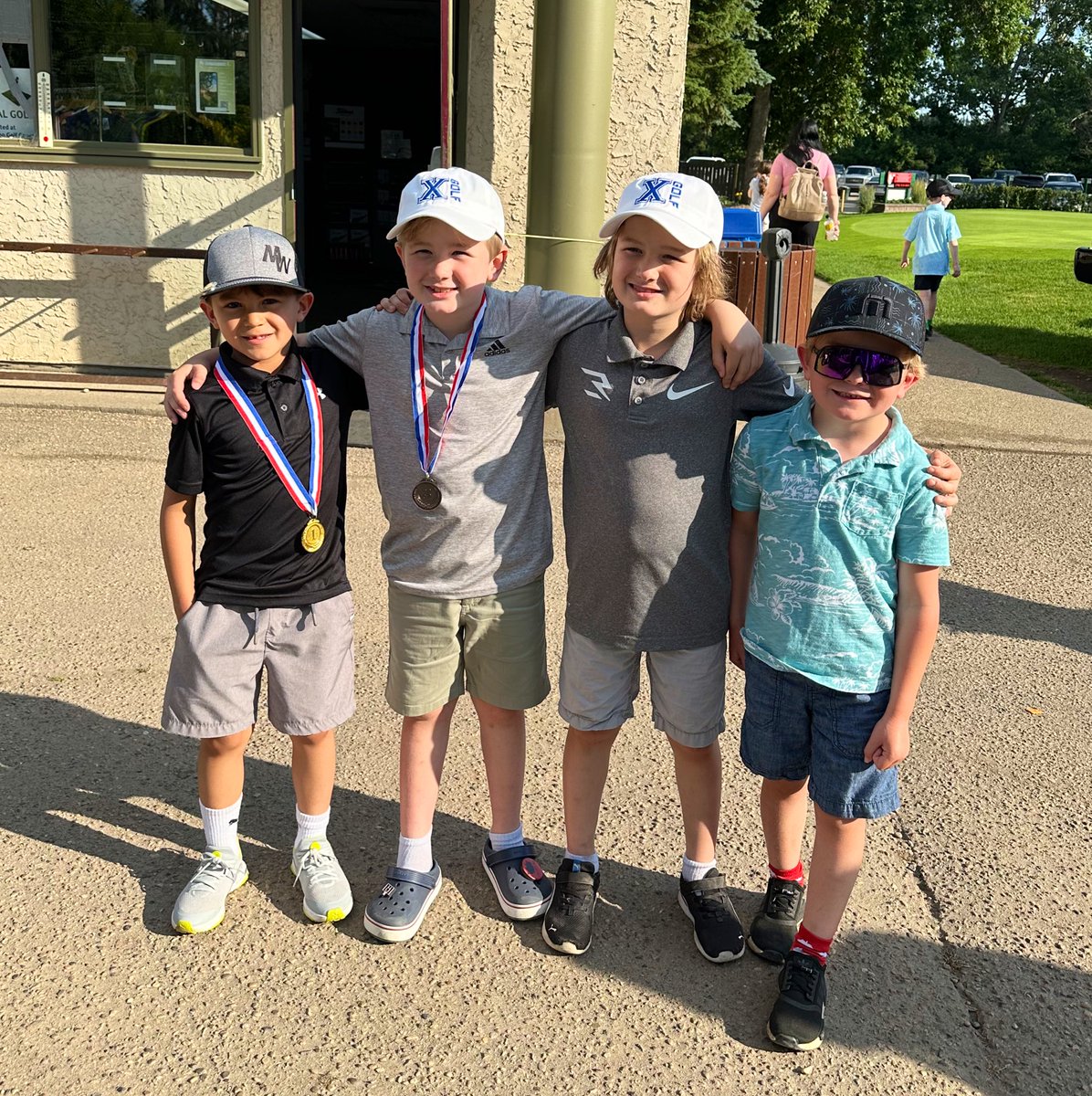 mrkijiji's tweet image. @GolfNax Enjoyable 2024 second mini-tour event @Devon_Golf_CC . Young gents played so well and brought an impressive level of attitude and sportsmanship! Big thanks to @weNissan for sponsoring and Derek Baker Golf Academy for hosting. @MattyMah Max is excited to continue lessons!