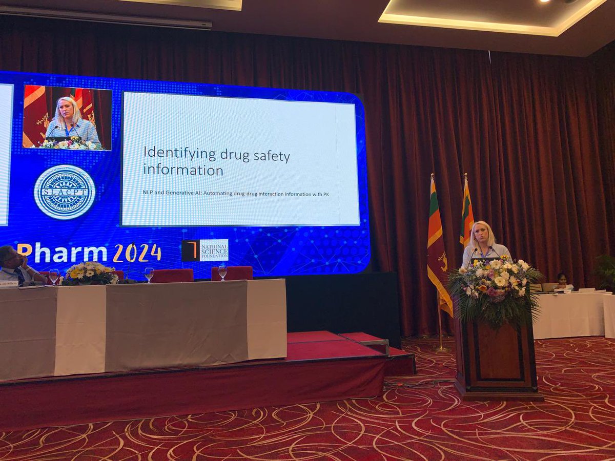 What a pleasure it was to represent IUPHAR at ClinPharm2024 hosted by SLACPT in Sri Lanka, talking all things medicines safety including #AI to prevent harm
