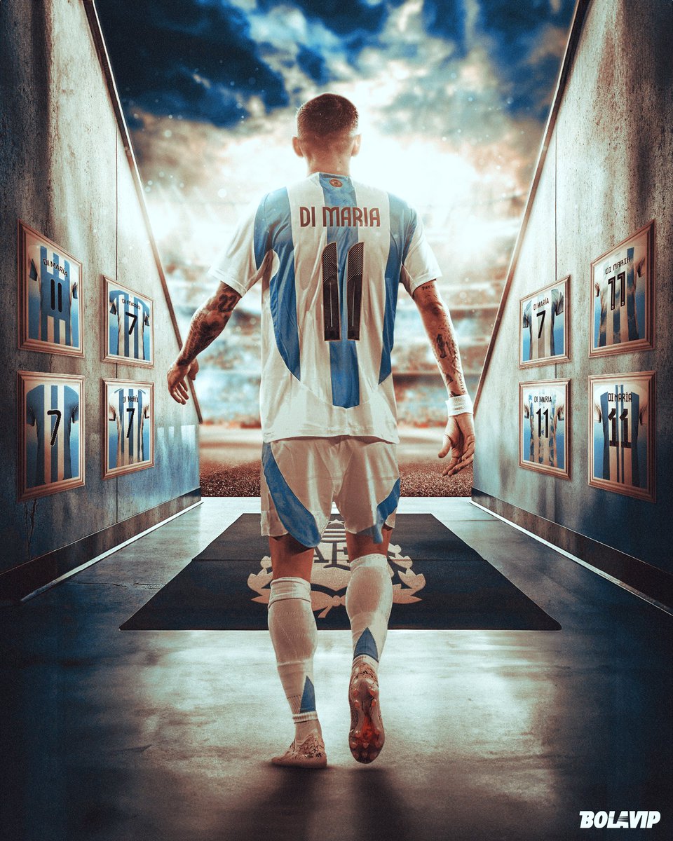 "Prefiero que me puteen 45 millones de personas y vestir la camiseta de la Selección Argentina 🇦🇷 a quedarme tomando café en la Torre Eiffel".

Firma: Ángel Di María, MULTICAMPEÓN ARGENTINO 🏆.