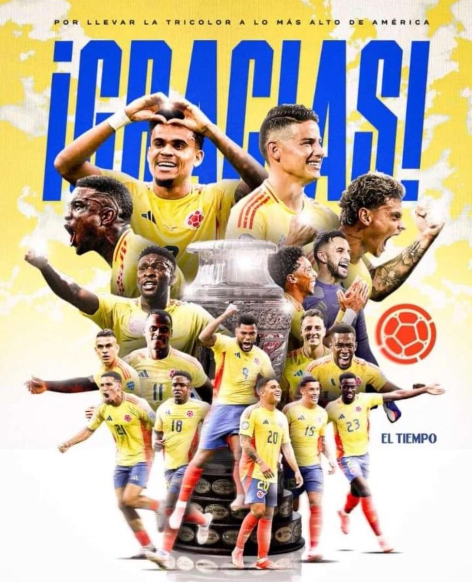 Gracias!! Son Grandes mi Selección graciasss