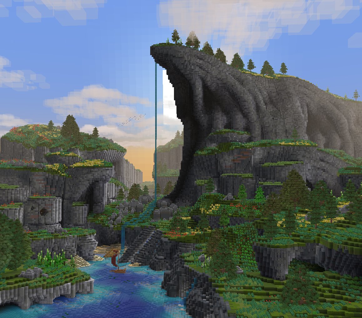 HugodeS8's tweet image. Iram canyon ®

#Minecraft #minecraft建築コミュ 
@BuildersRefuge