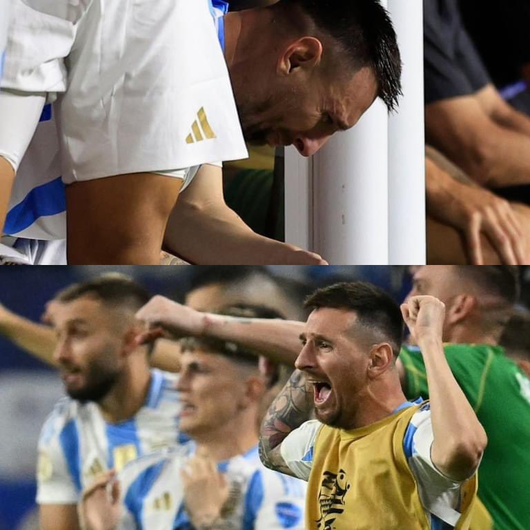 essediafoilouco's tweet photo. Messi jogou 5 finais de Copa América:

0 gols
0 assistências
1 pênalti perdido
2 títulos

Decisivo 🏆🏆 https://t.co/yKX7DuO7EJ