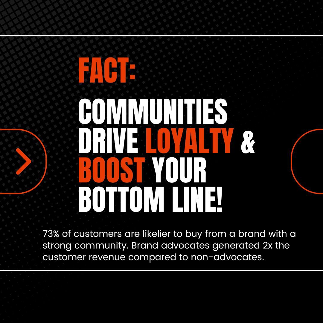 WebF_Official's tweet photo. Monday Mythbuster: Debunking the "Brand Community Hype"!
Building a community fosters trust and loyalty, ultimately leading to more sales!
Ready to cultivate a loyal following that drives sales? Webfluence can help!
#Webfluence #Brandcommunity #Digitalmarketing https://t.co/H9NmpLDBZa