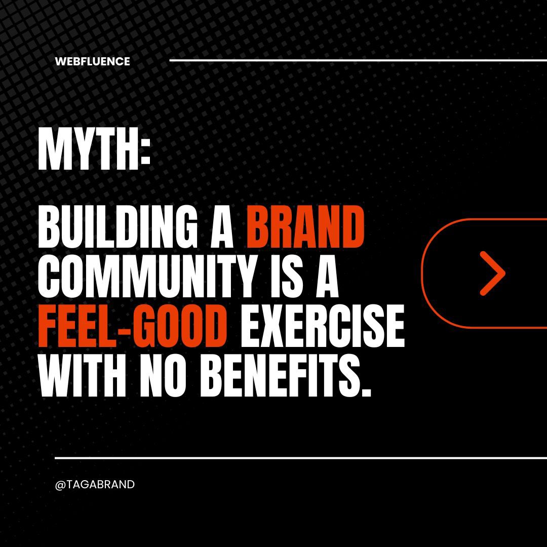 WebF_Official's tweet photo. Monday Mythbuster: Debunking the "Brand Community Hype"!
Building a community fosters trust and loyalty, ultimately leading to more sales!
Ready to cultivate a loyal following that drives sales? Webfluence can help!
#Webfluence #Brandcommunity #Digitalmarketing https://t.co/H9NmpLDBZa