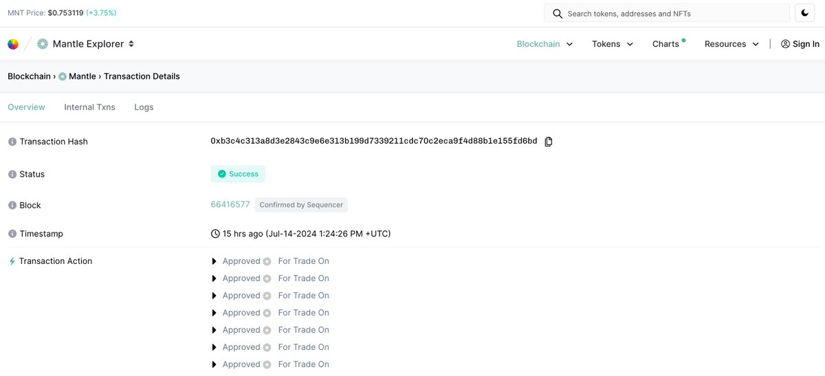 ⚠️ #OKLinkSecurity

The <a href="/Minterest/">Minterest</a>  experienced a significant security breach on Mantle and the resulting loss was ~$1.4M. 

The protocol has currently been paused by the project team. 

The attack was made possible because the attacker manipulated the exchange rate through