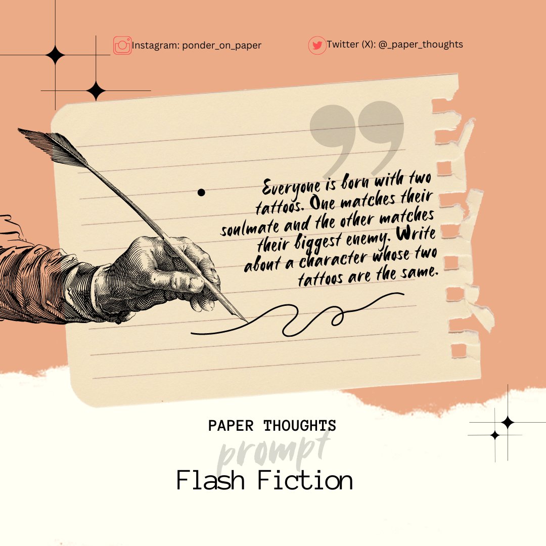 🖋️ Writing Prompt of the Week! 🖋️

This week’s prompt is designed to spark your creativity. Let your imagination run wild and share your stories with us! ✨

Tag us and use the hashtag #Paperthoughts so we can read and feature your amazing work.

#WritingPrompt #CreativeWriting