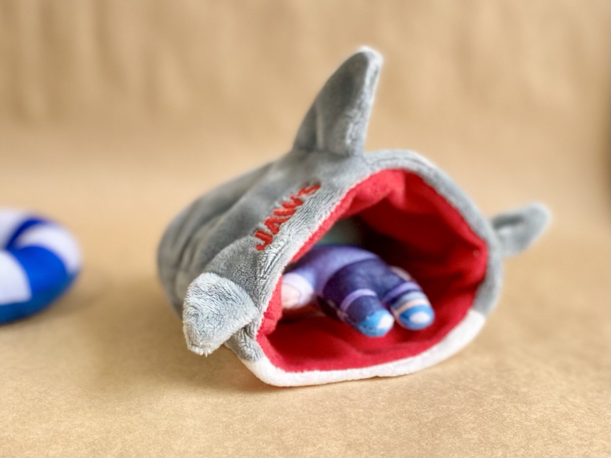 １０点【新品】JAWS サンキューマートコラボぬいぐるみ用着ぐるみ ジョーズ サンキューマート ぬいぐるみ用 着ぐるみ ジョーズ ぬい活服 JAWS
