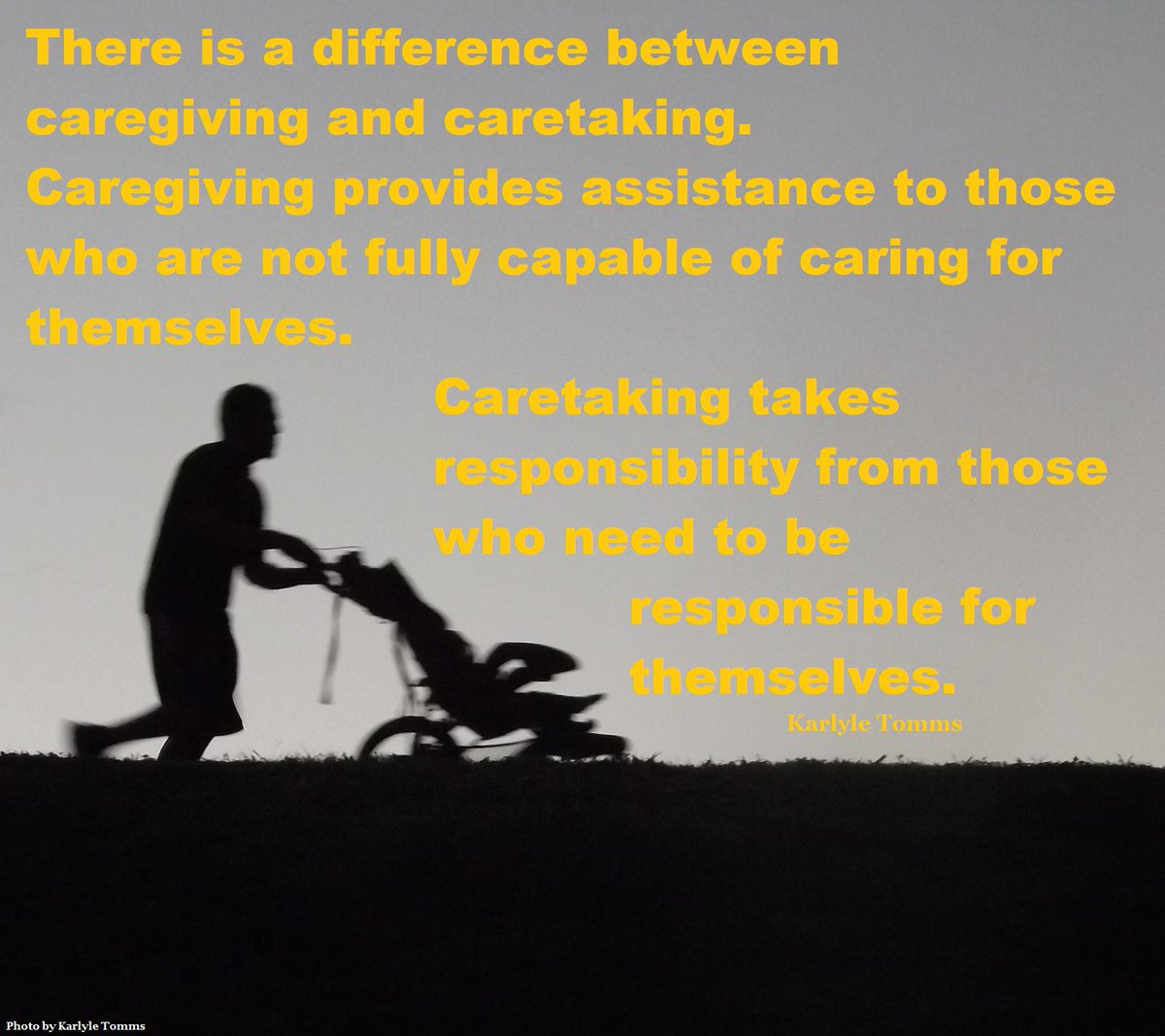 Karlyle_Tomms's tweet image. #Caretaking #codependent karlyletomms.com