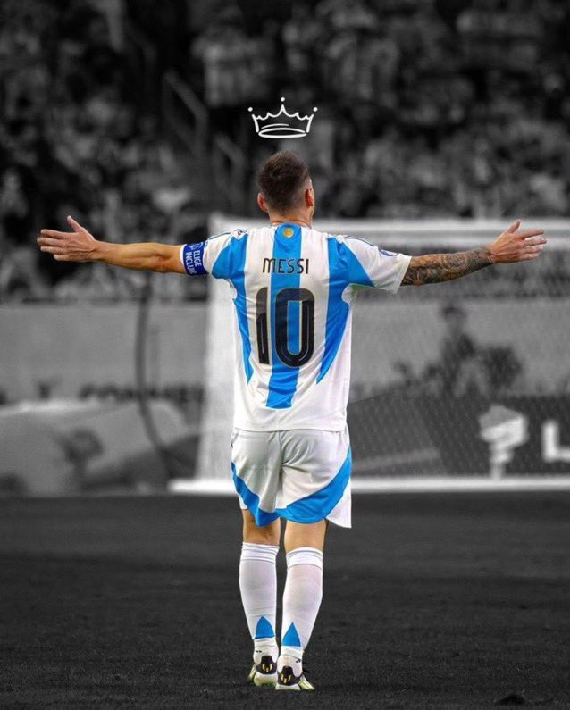 كرة القدم وجدت ليلعبها ميسي 
وتاريخها وجد ليعبث به..🐐🇦🇷

#الارجنتين_كولومبيا