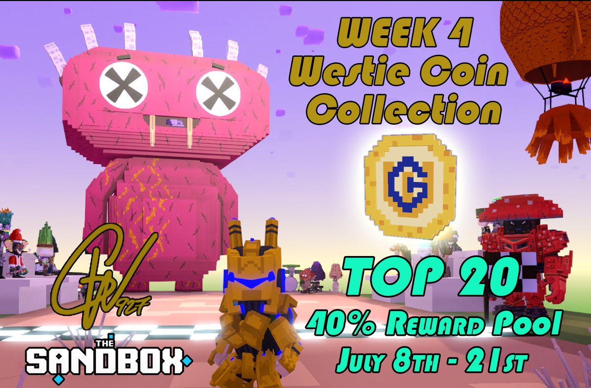 GoWest927 (@gowest927) on Twitter photo Builders Challenge 2 - Week 4! Giving away 40% of our total SAND rewards (Weeks 3&4)
Play "Jump Skip Pass" sandbox.game/en/experiences…
Contest rules: forms.gle/LaeWfvvNWKbieo…
Post screenshot Like, Follow, Retweet, & Tag 3 friends who play <a href="/TheSandboxGame/">The Sandbox</a>
#TSBBuildersChallenge Builders Challenge 2 - Week 4! Giving away 40% of our total SAND rewards (Weeks 3&4)
Play "Jump Skip Pass" sandbox.game/en/experiences…
Contest rules: forms.gle/LaeWfvvNWKbieo…
Post screenshot Like, Follow, Retweet, & Tag 3 friends who play <a href="/TheSandboxGame/">The Sandbox</a>
#TSBBuildersChallenge