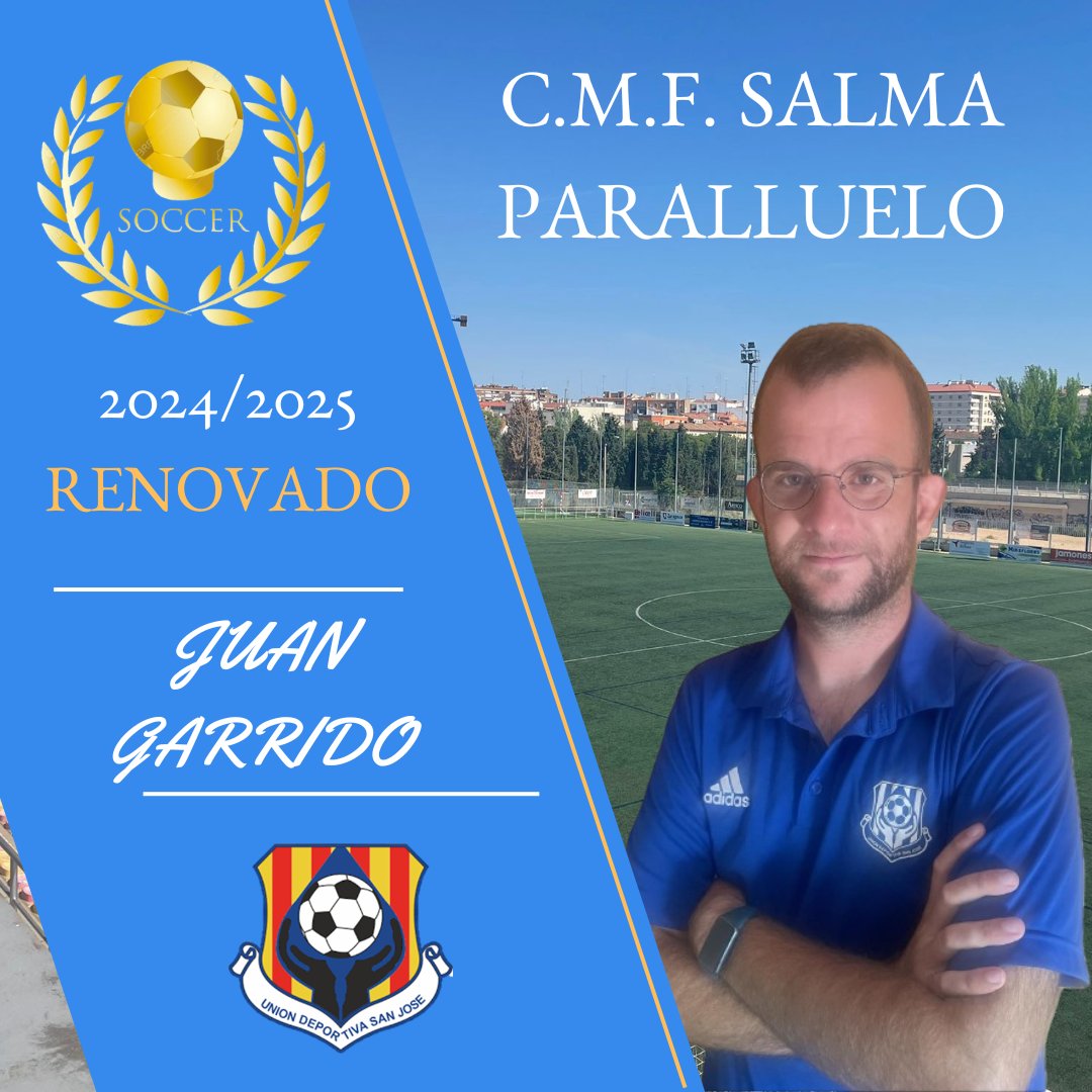 UD_SANJOSE's tweet photo. 🔔 Noticias Frescas 🔔

¡Juan Garrido renueva y se une al Alevín A para una temporada emocionante! Vamos a construir el futuro juntos. 💙⚽️
#udsanjosezgz
#udsanjoseazulhastalamedula https://t.co/4LaUYh6e5X