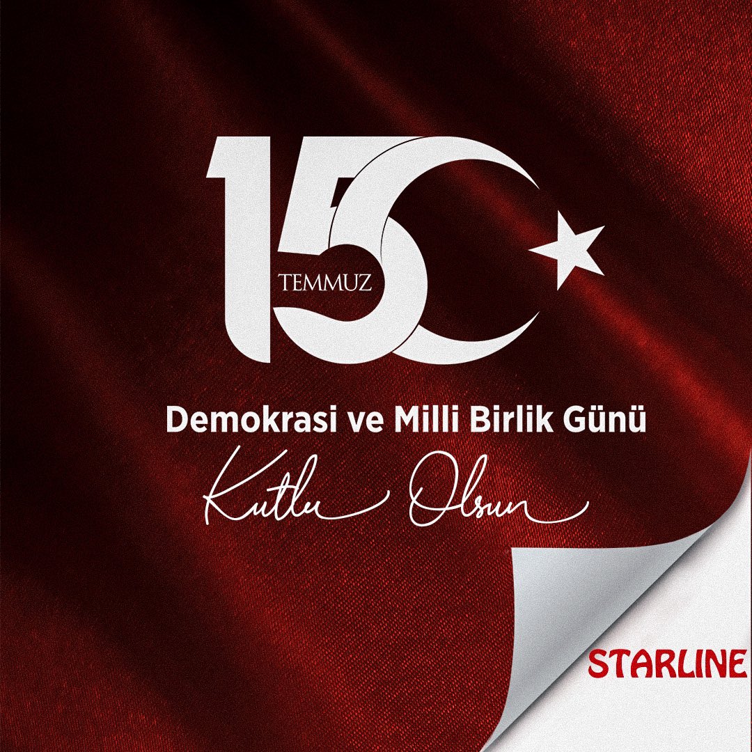 #15Temmuz Demokrasi ve Milli Birlik Günü Kutlu Olsun!