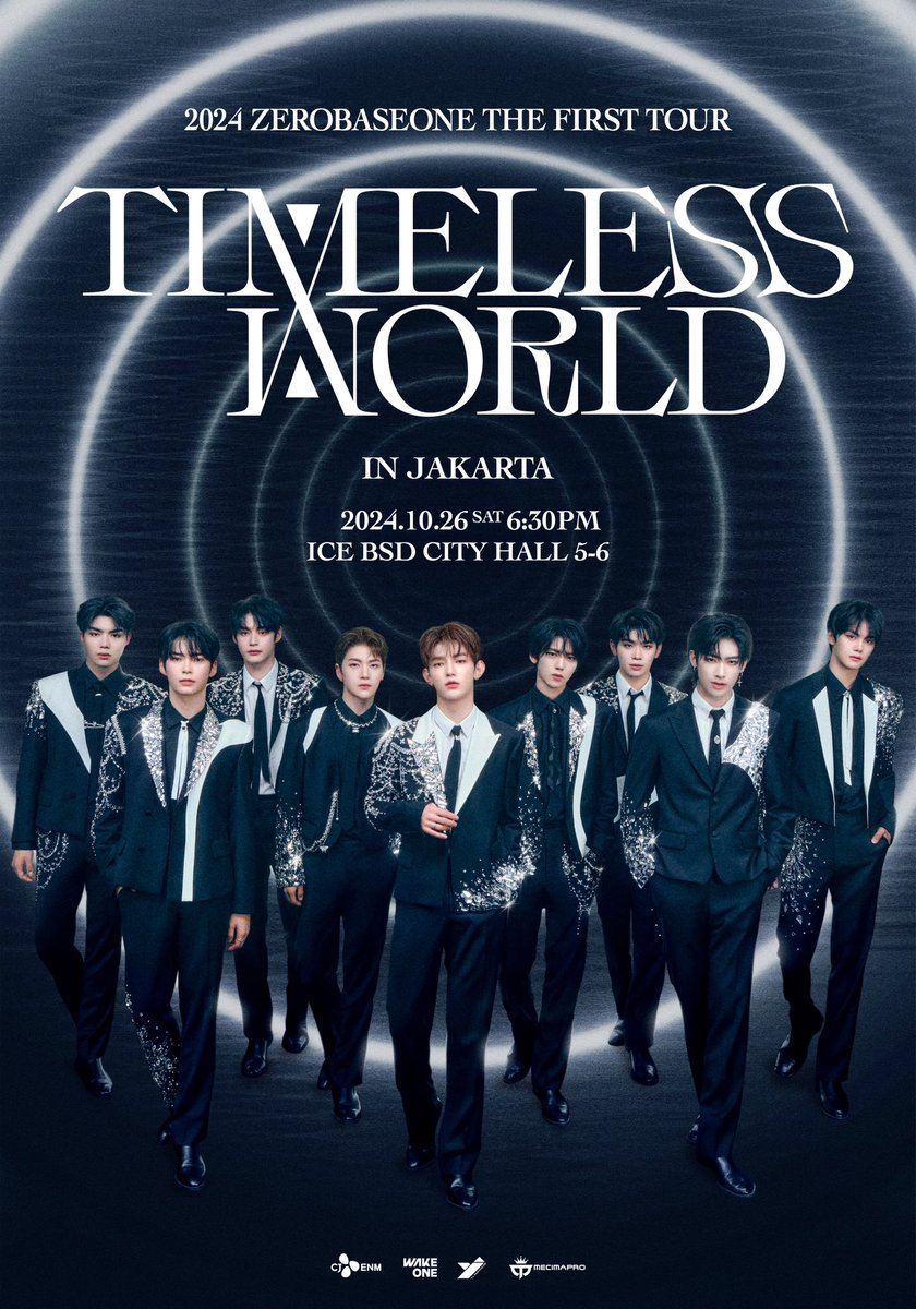 mecimapro's tweet photo. [ANNOUNCEMENT] 2024 ZEROBASEONE THE FIRST TOUR [TIMELESS WORLD] IN JAKARTA
📅: Saturday, October 26th 2024.
📍: ICE BSD City Hall 5-6.
ZEROSE Indonesia! Get ready to meet #ZEROBASEONE !
Ticketing details coming soon, stay tuned!

#ZEROBASEONE #ZB1 #제로베이스원 #ZEROBASEONETHEFIRSTTOUR #2024_ZEROBASEONE_THEFIRSTTOUR_TIMELESSWORLD_IN_JAKARTA #TIMELESSWORLD #ZEROBASEONEINJAKARTA #ZB1INJAKARTA
