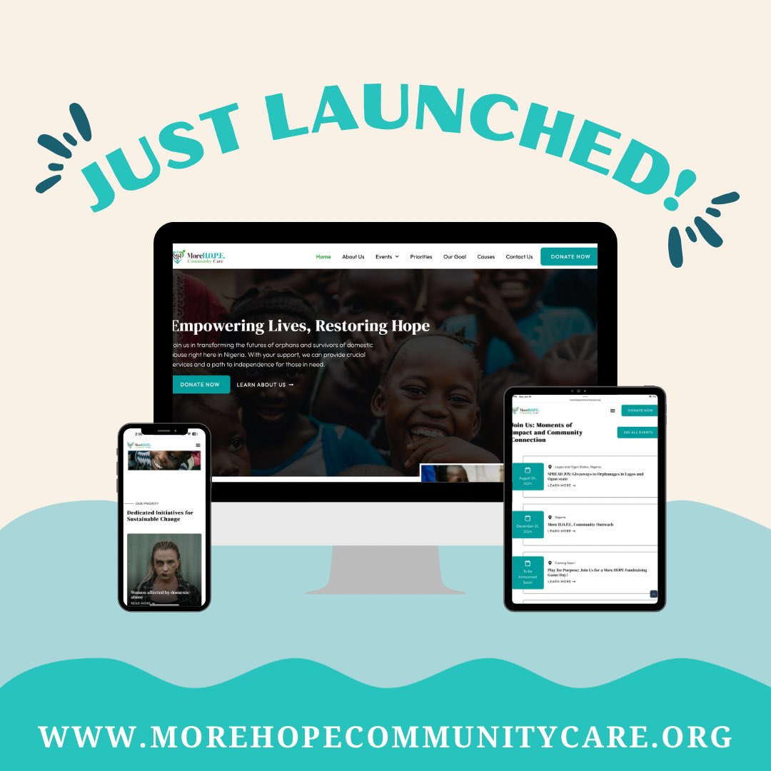 We have officially launched our site! Check it out!! #NGO #nonprofit