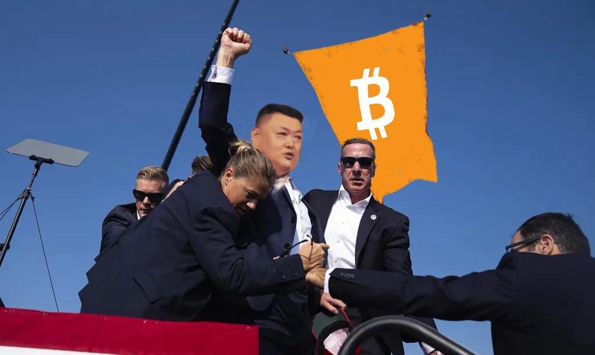 Small_Monster_9's tweet photo. Fight  #BTC 
#TrumpAssasinationAttempt
#NFT #CryptoNews  #海の日  #ETH https://t.co/qCAYIdijTa