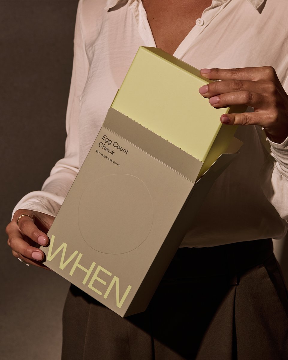 WHEN’s mission was at the forefront of every design touchpoint—to make information around fertility more accessible. A direct-to-consumer lifestyle brand built on deep medical experience that would feel equally at home in a retail environment. bit.ly/3XV0Gvl
