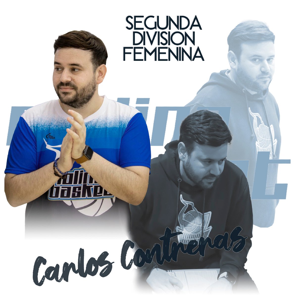molinabasket's tweet photo. TEMPORADA 24-25 | Carlos Contreras continúa al mando

Tras una campaña donde nuestro filial fue finalista, CCV afronta otro año con grandes aspiraciones

Seguir siendo puente entre junior y primer equipo, su principal objetivo

💙 https://t.co/8yxEaNvYpH