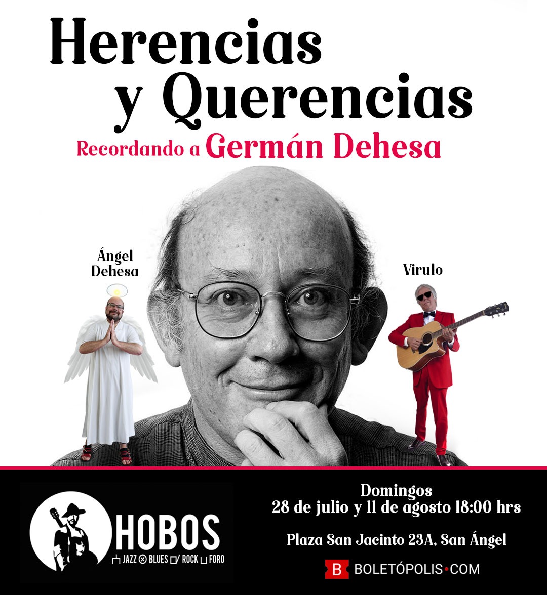 sanahedifusion's tweet photo. Dos nuevas fechas para Herencias y Querencias Recordando a #GemánDehesa con @AngelDehesa y #Virulo https://t.co/a2OuZegqf7