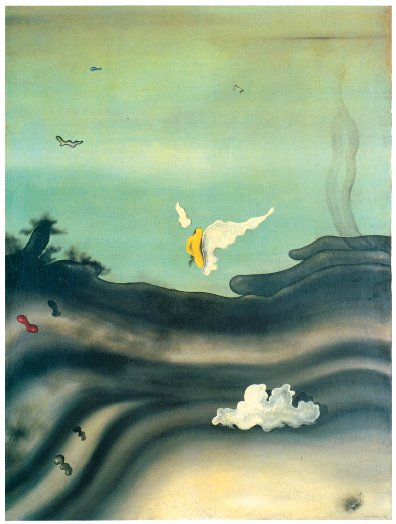 イヴ・タンギー （Yves Tanguy、1900-1955） 『夏の四時に、希望