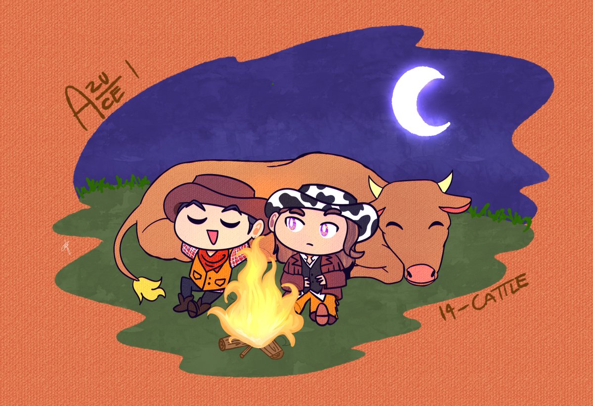 Megaloving's tweet photo. Day 14: Cattle
-insert Good lookin´ by Dix0n Dallas-
#AzuAce #AceAzu #TheFoxCowTherapy https://t.co/XsrQC8bgBV