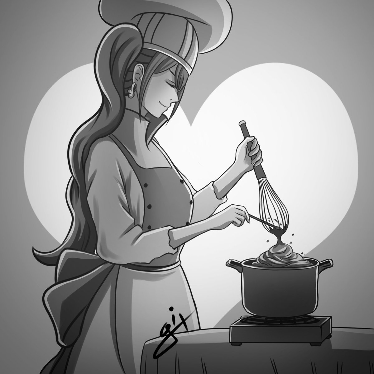 Gix_Art's tweet photo. Día 196 con Pudding ✍️🤎 #art #arte #dfawing #onepiece https://t.co/HqefYBEco5