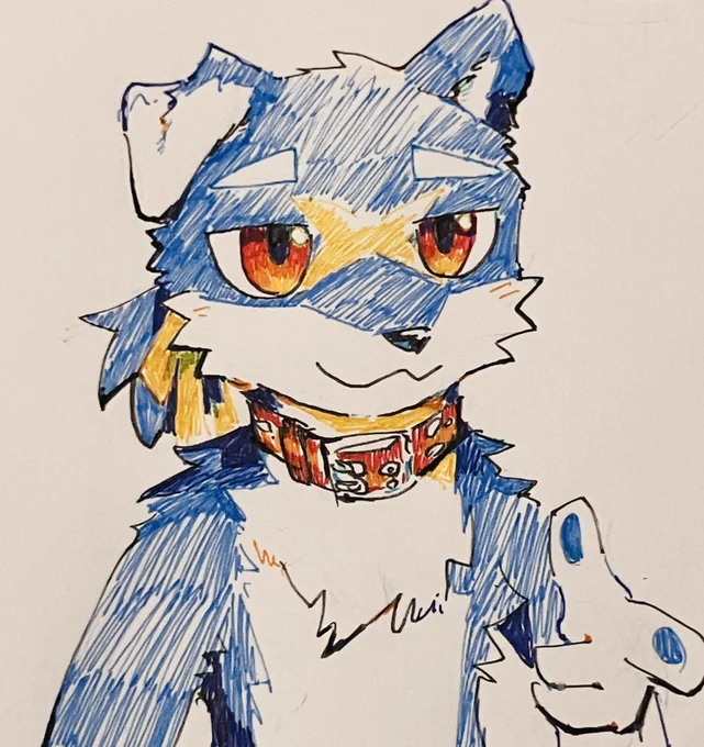 ファミレスで描いた 