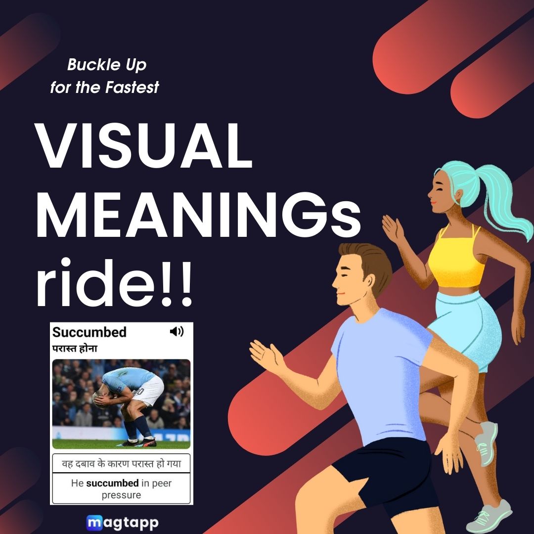 magtappindia's tweet image. Buckle Up for the Fastest
VISUAL MEANINGs 
ride!!

#magtappapp #magtappindia #visualmeaning #magtapptranslate