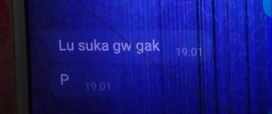 Yaudah lah mau gimana lagi