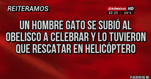 Lo deja para la posteridad. 😎