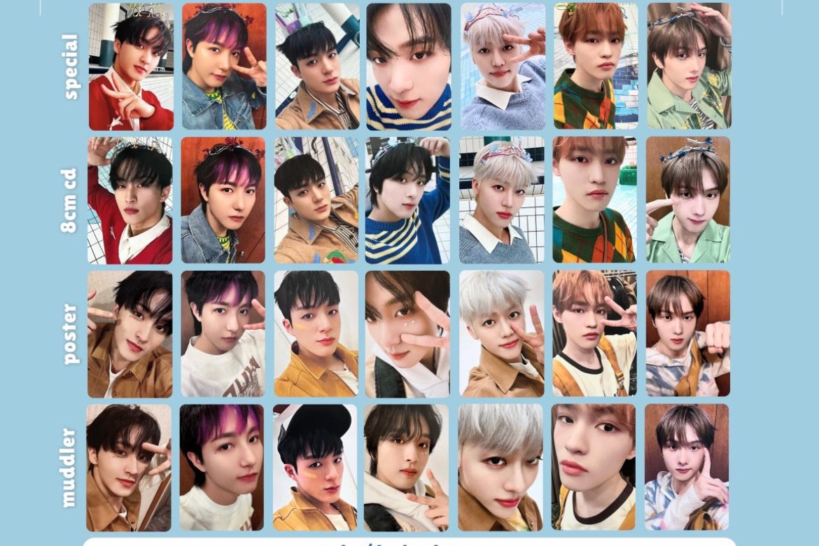 Acxllqq's tweet photo. NCTDREAM moonlight ドリム トレカ 交換 タワレコ ラキドロ　

譲　ポスターver ジェノ ×2

求　画像内 マーク チソン ロンジュン 
       であればどれでも🙆‍♀️

お気軽にリプDMお越しください🥹🙇‍♀️
同じトレカが2枚あるので2枚まとめて交換も可能です！ https://t.co/2yr9duJd10