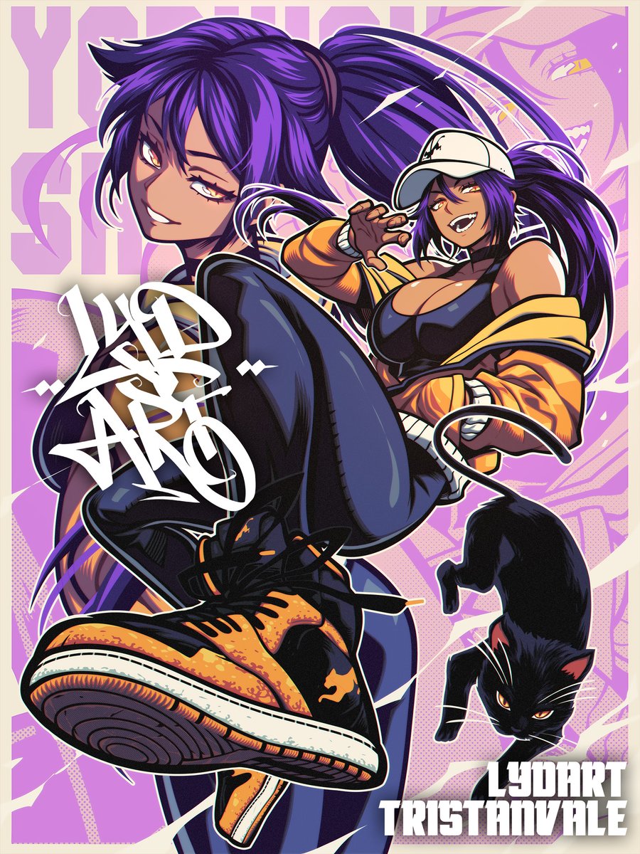 LYDart_Mclo's tweet photo. Yoruichi Shihouin
Commission https://t.co/9c5V2kBtmC