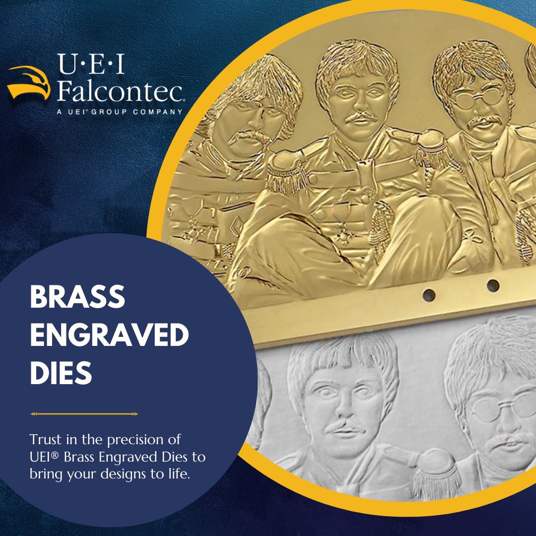 UEIFalcontec's tweet photo. Trust in the precision of UEI® Brass Engraved Dies to bring your designs to life ⭐
#ueifalcontec #ueigroup #combinationdies #embossing #emboss #deboss #sculptured #3d #engraving #brass #print #packaging #labels #labelsandlabeling #luxurypackaging #texture #thebeatles https://t.co/EbgCaPpY5O