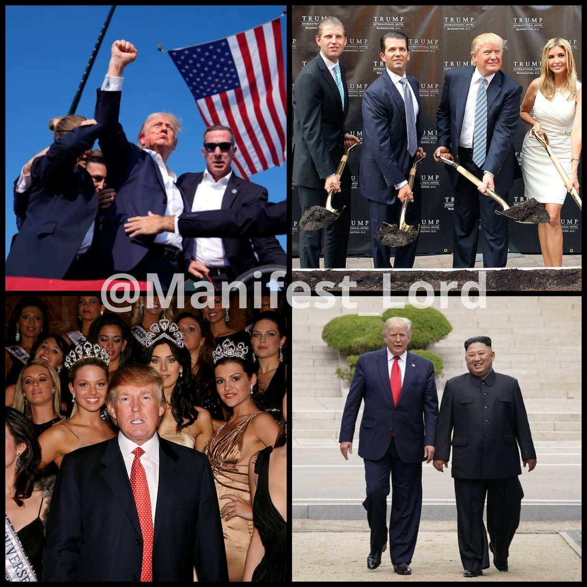 Manifest_Lord's tweet photo. Donald Trump is one of the most notorious presidents of all time. Around the world, many people admire him just as much as others criticize him.

His bold approach in politics is widely recognized, yet very few knows about his past life beyond that.

Let's know about the man who grabbed the attention of millions worldwide.(Read no. 8th)
#DonaldJTrump