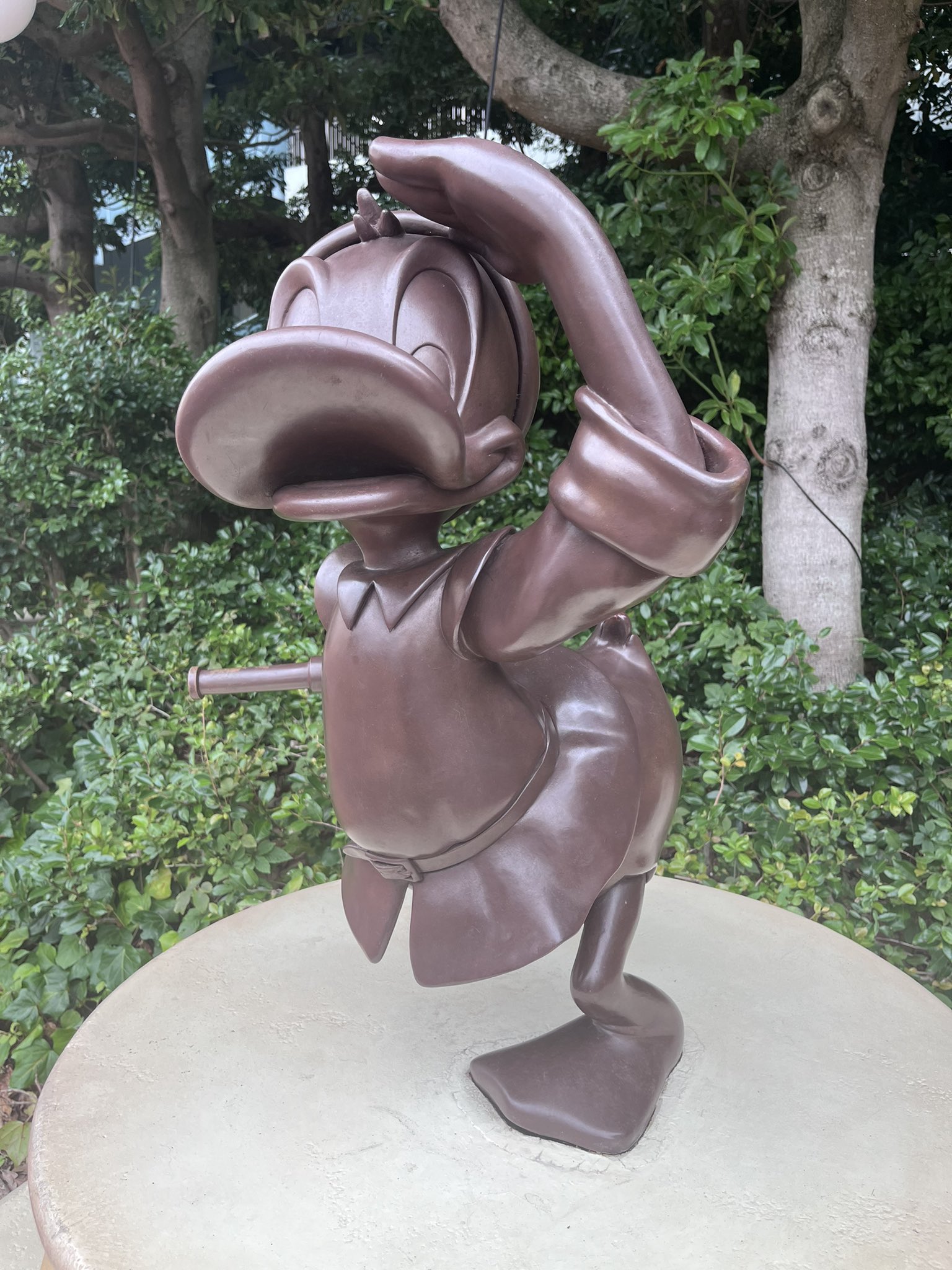 限定品★ドナルド ダック ドナルド提督 ドリーム号 ブロンズ像 限定品☆ドナルド ダック ドナルド提督 ドリーム号 ブロンズ像