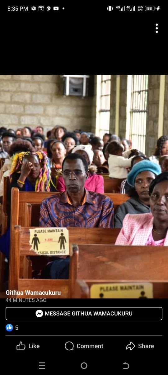 ephraimnjegafan's tweet image. Politicians like Kabete MP Wamacukuru prey on the spiritual naivety of our elders, using the church to sanitize their incompetence. The church is complicit. Here he is at ACK Kaiba Church yesterday. 
Anyone with the number of the head of this church asalimiwe? 
#OccupyChurches