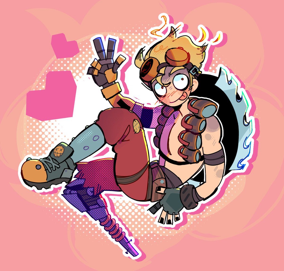 rokikubo's tweet photo. been a while so ill post this here too why not
#Overwatch2 #OverwatchFanart #Junkrat https://t.co/DQesMaF0fS