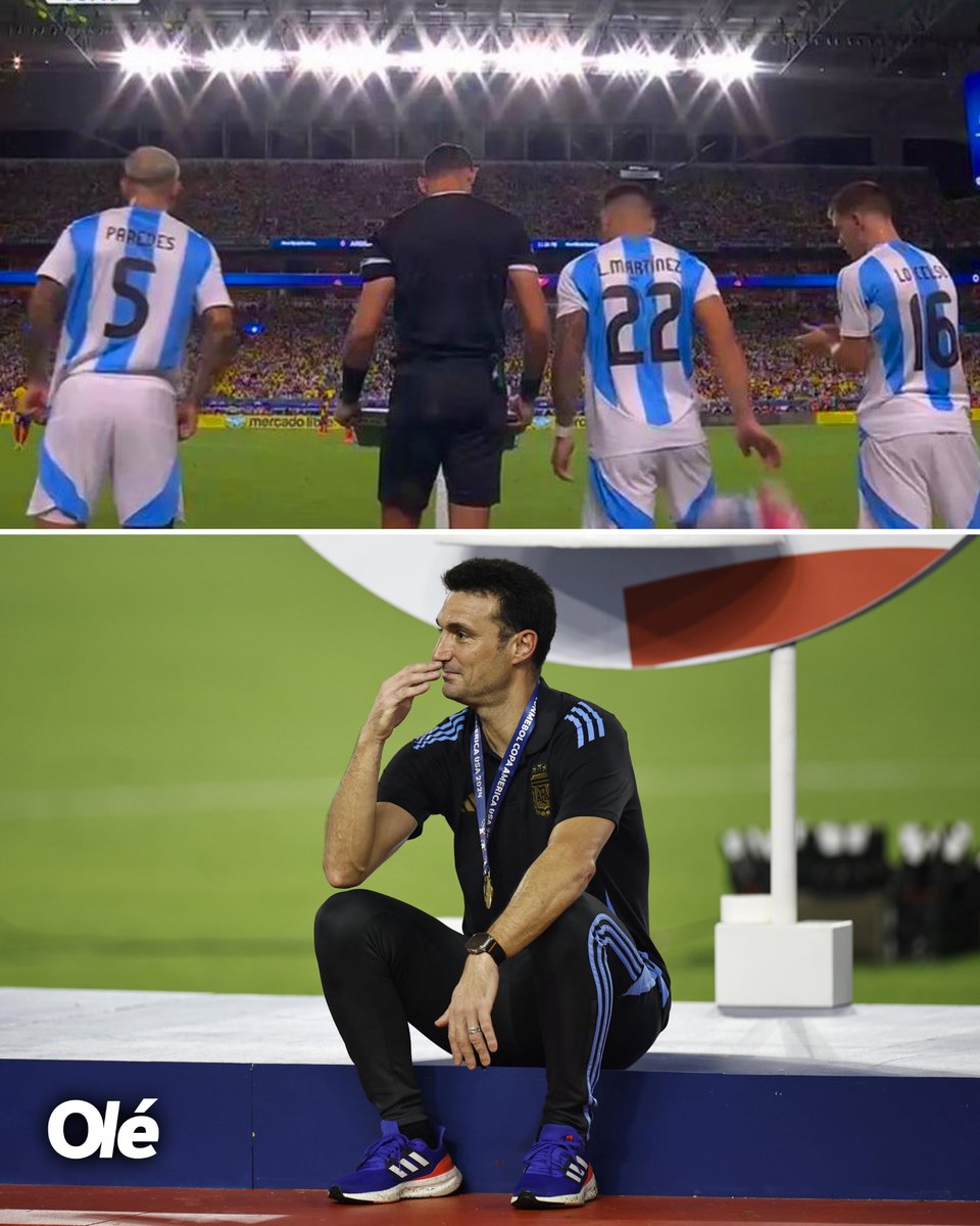 DiarioOle's tweet photo. ➤ PAREDES la recuperó

➤ LO CELSO asistió

➤ LAUTARO convirtió

SCALONI MASTERCLASS 🚬 https://t.co/dGTGffIgtX